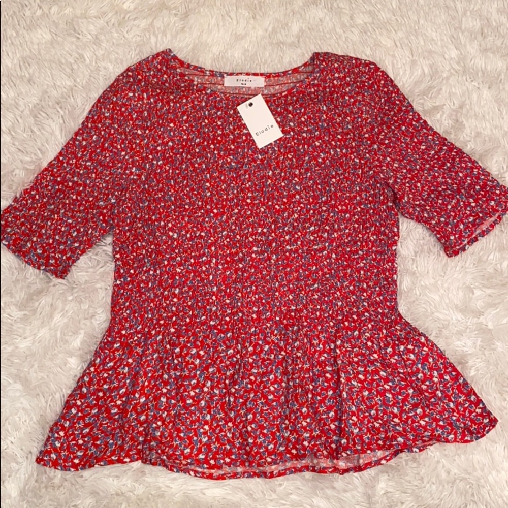 Peplum top new w/tags